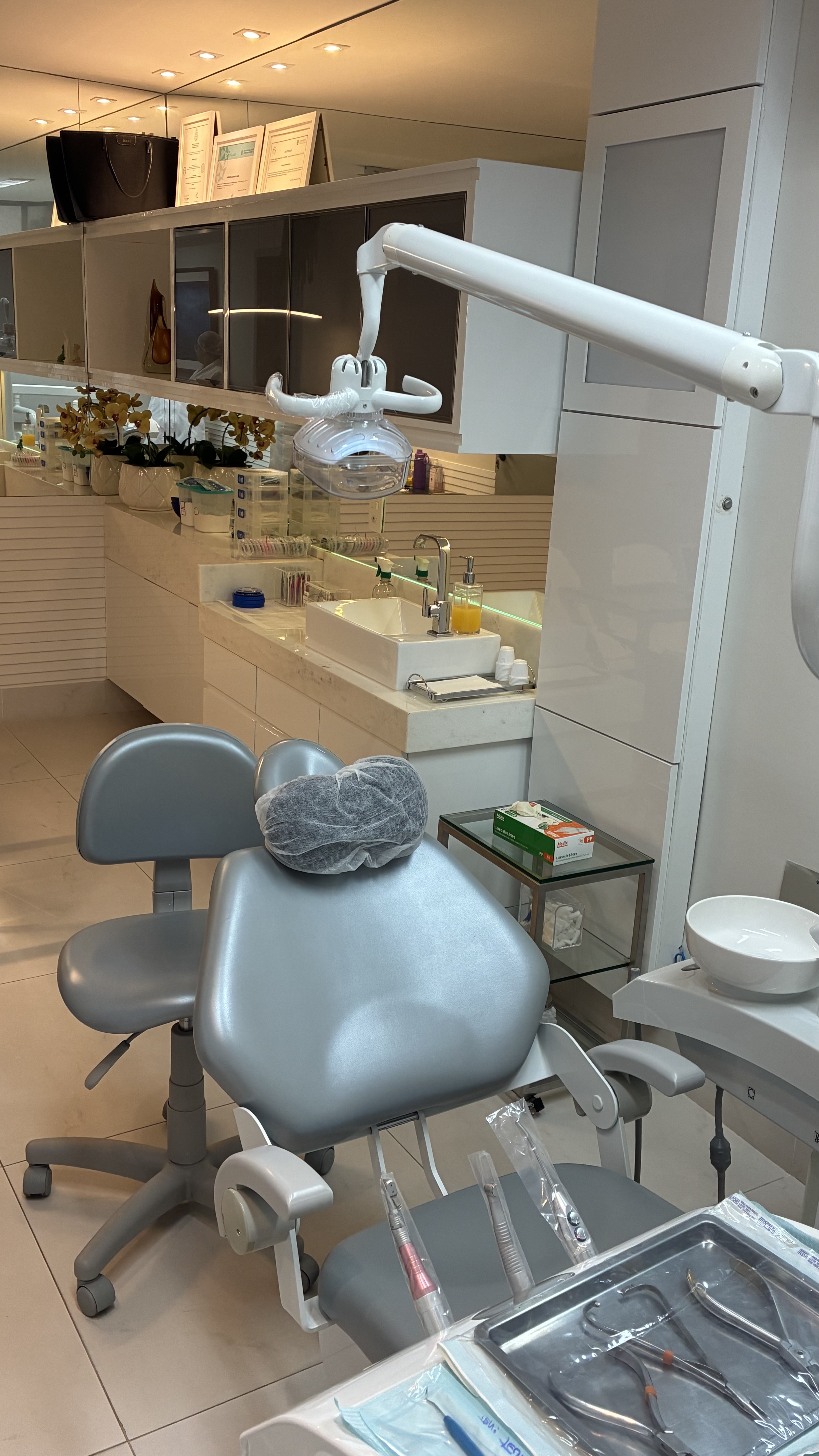 Recepção da Clínica OdontoFace